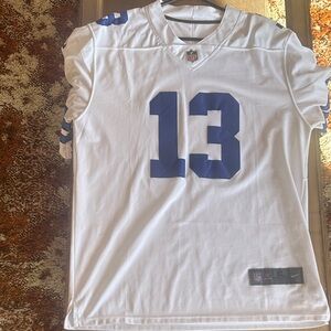 Nike Men's XL Cowboys Michael Gallup Jersey White and Blue